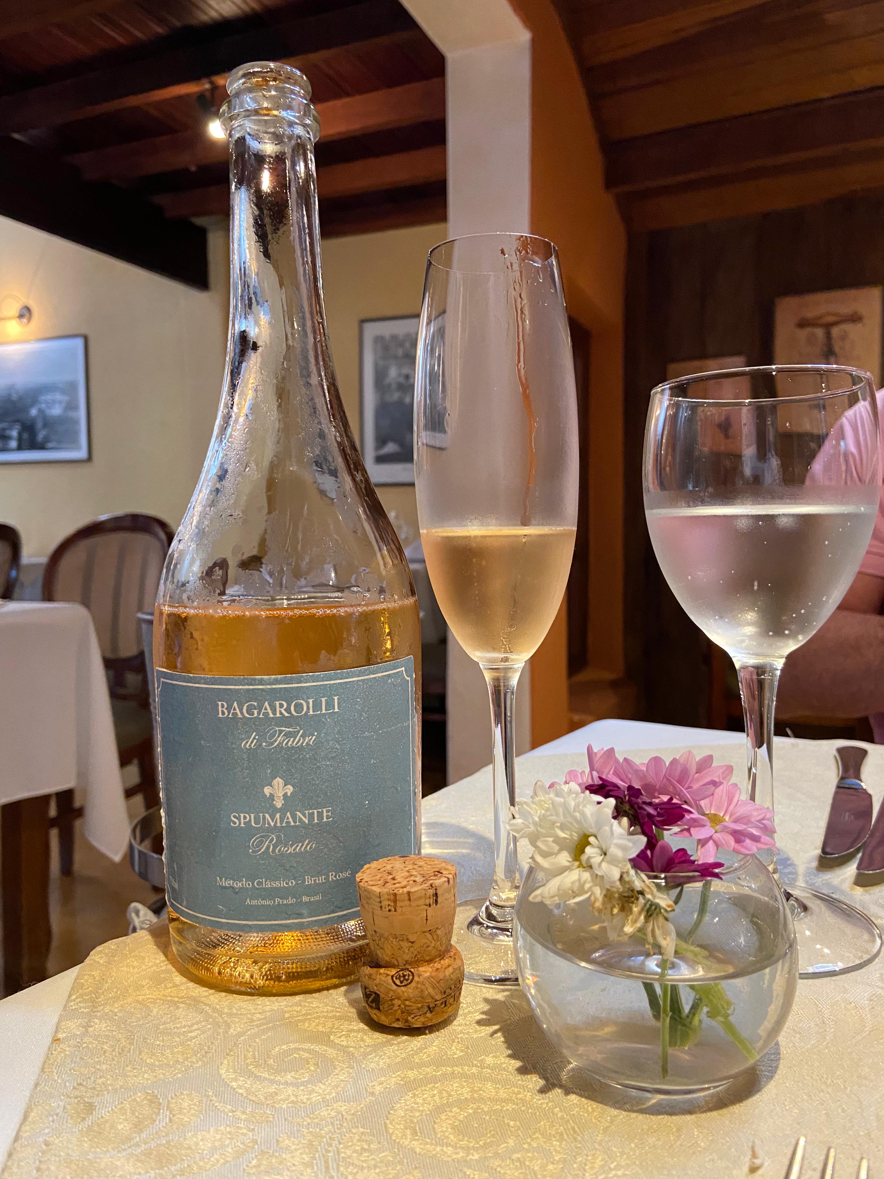 Espumante Rosato Brut Metodo Tradicional